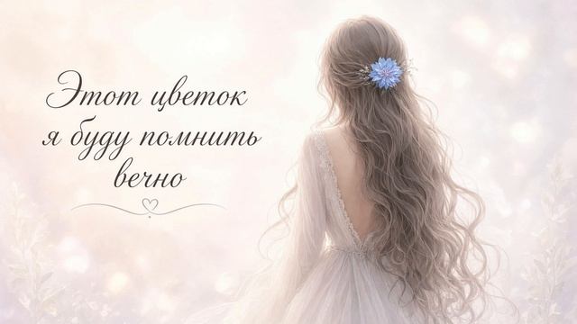 Голубой цветок в твоих волосах - ремикс