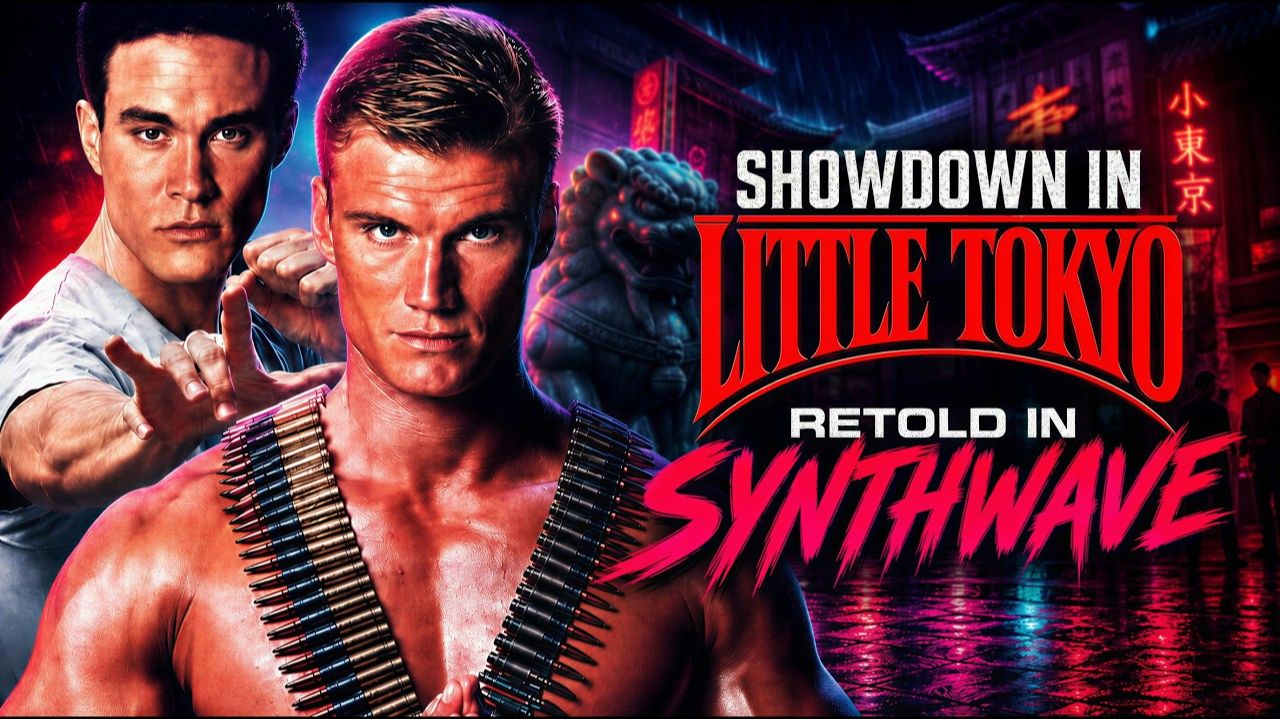 Code of the Warrior - Showdown in Little Tokyo Retold in Synthwave_720p