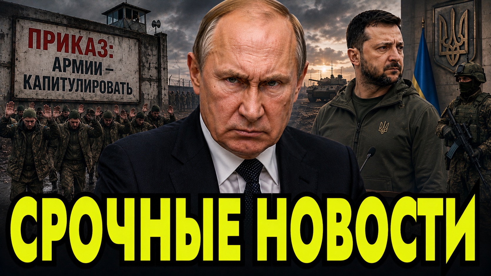 Украинские военные массово сдаются в плен//Армии приказали капитулировать