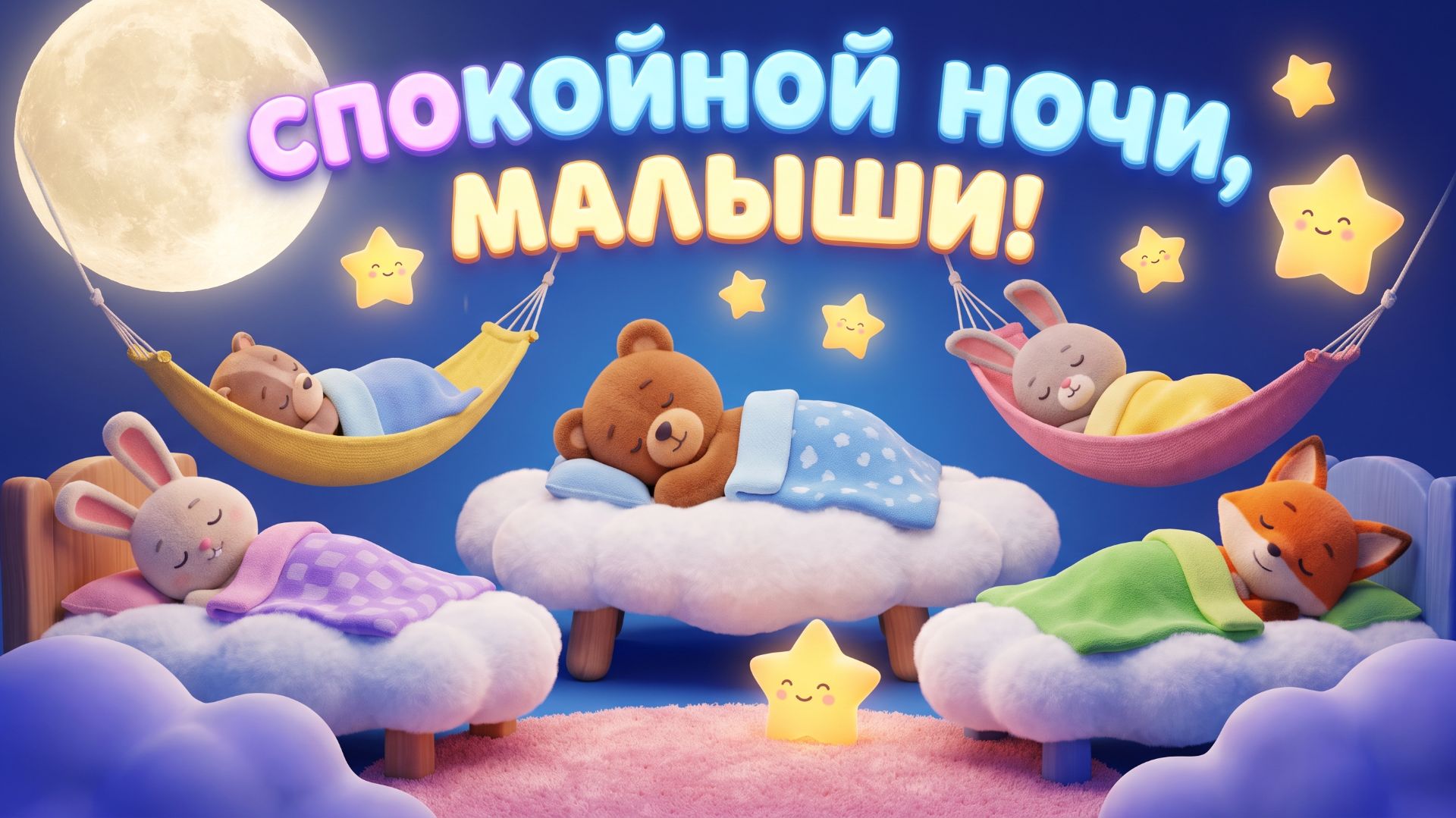 Спокойные ночи малыши сказки на ноч  Мультики для детей