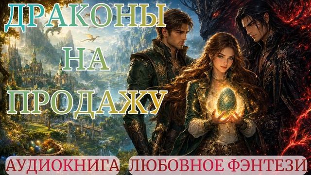 АУДИОКНИГА ЛЮБОВНОЕ ФЭНТЕЗИ: ДРАКОНЫ НА ПРОДАЖУ СЛУШАТЬ