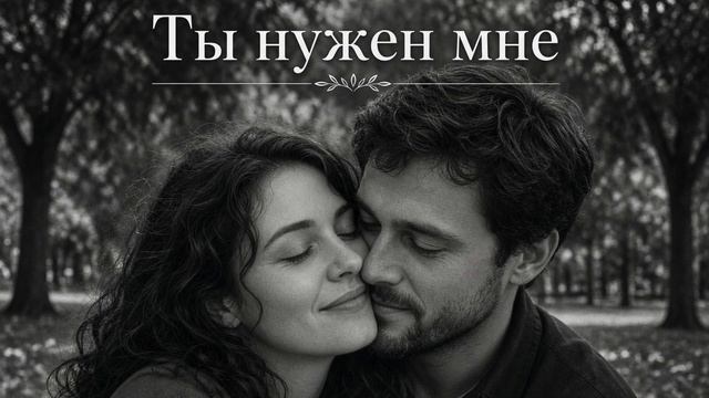 Ты мне нужна, не просто чтобы быть