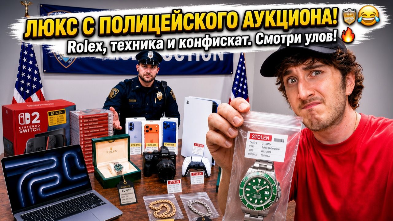 Как купить все дизайнерские вещи на полицейском аукционе