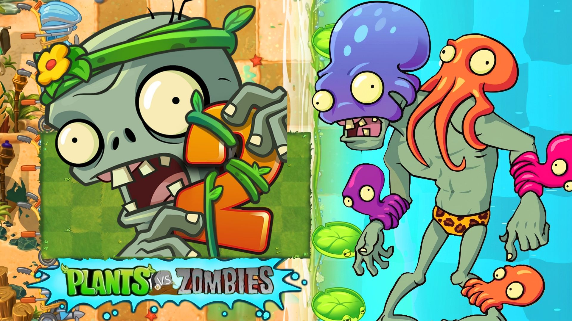 Растения против Зомби-2 Plants Vs Zombies-2 PvZ | ПвЗ [39] битва прохождение топ