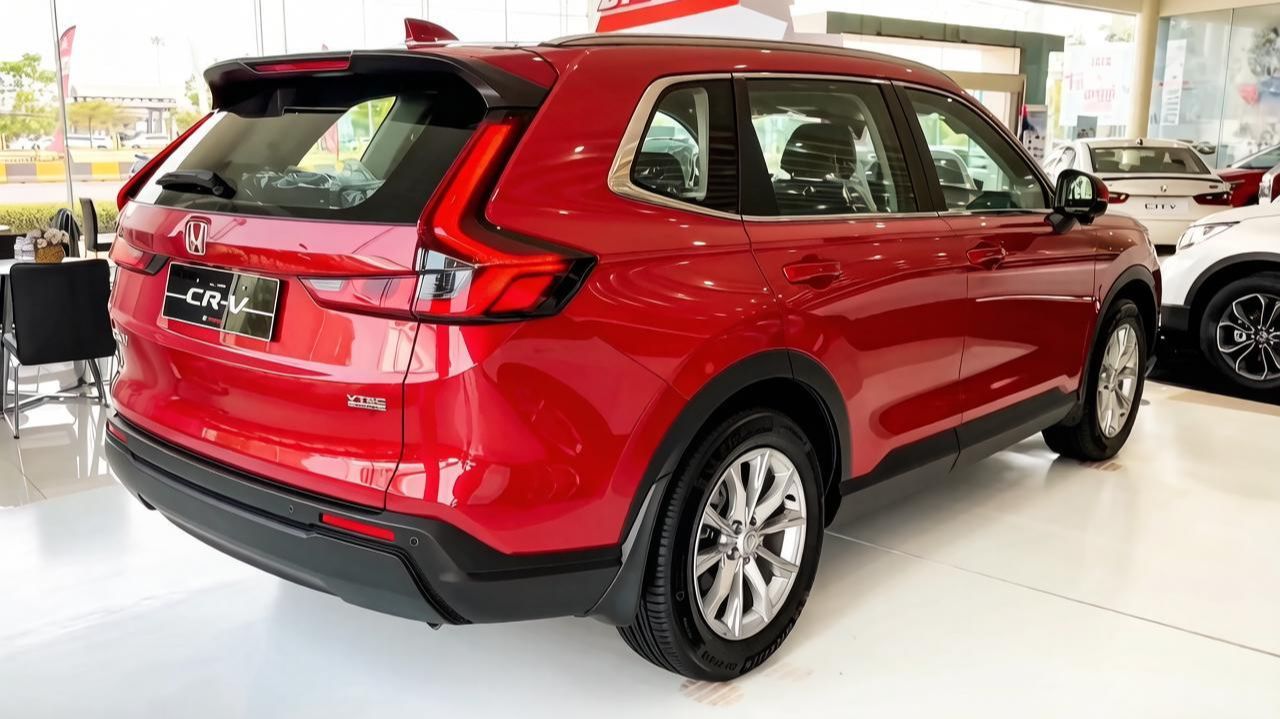 Honda CR-V — качественный в красном цвете кроссовер. Обзор автомобилей