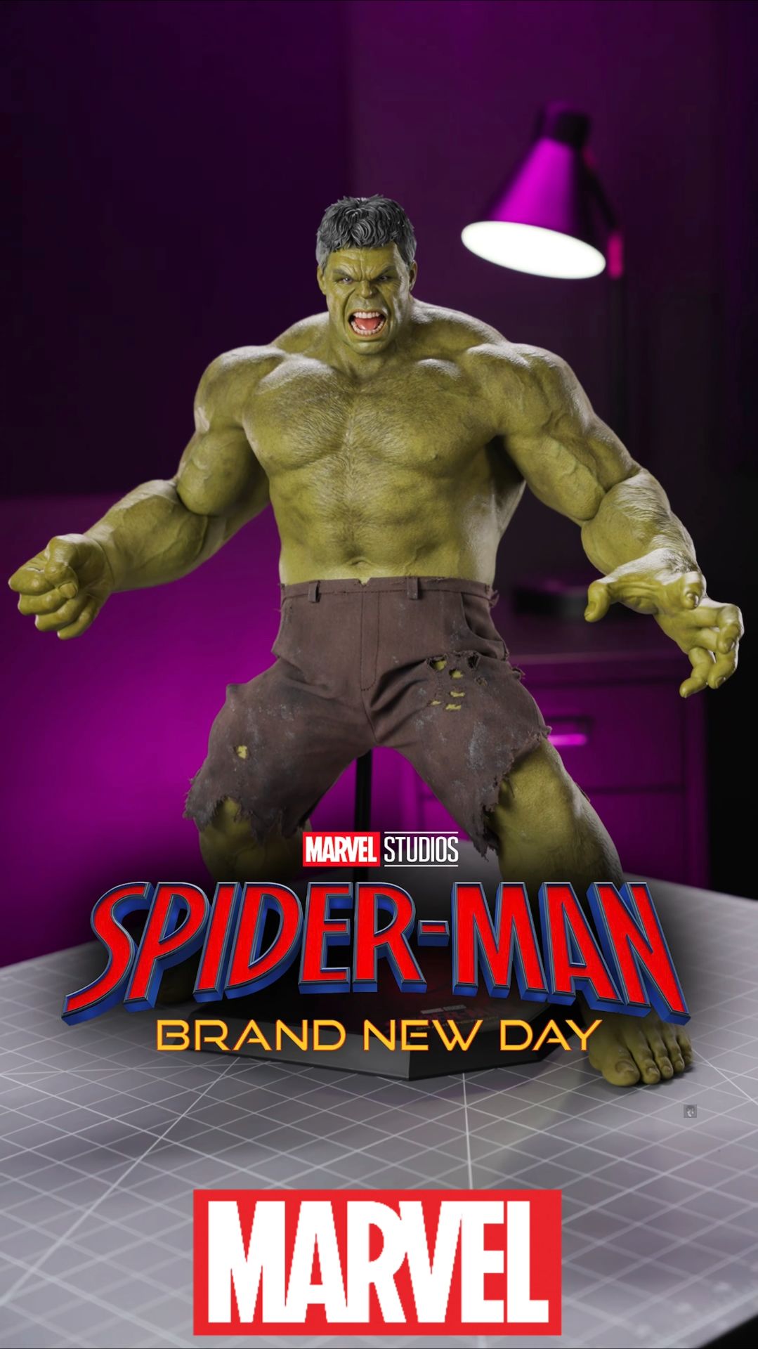 ХАЛК | ЧЕЛОВЕК ПАУК НОВЫЙ ДЕНЬ | HOT TOYS | SPIDER MAN BRAND NEW DAY MARVEL