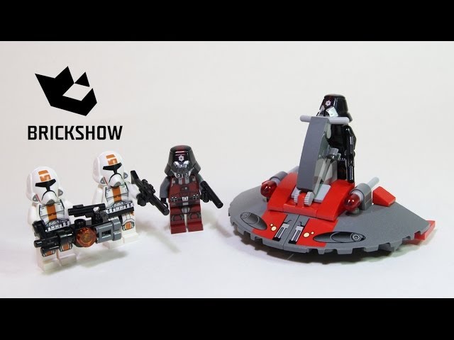 Lego Star Wars 75001 Republic Troopers vs Sith Troopers: сборка и обзор