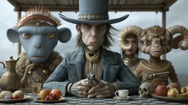 Yippee Yay Yeah – Surreal AI Western Dance Film (4K)