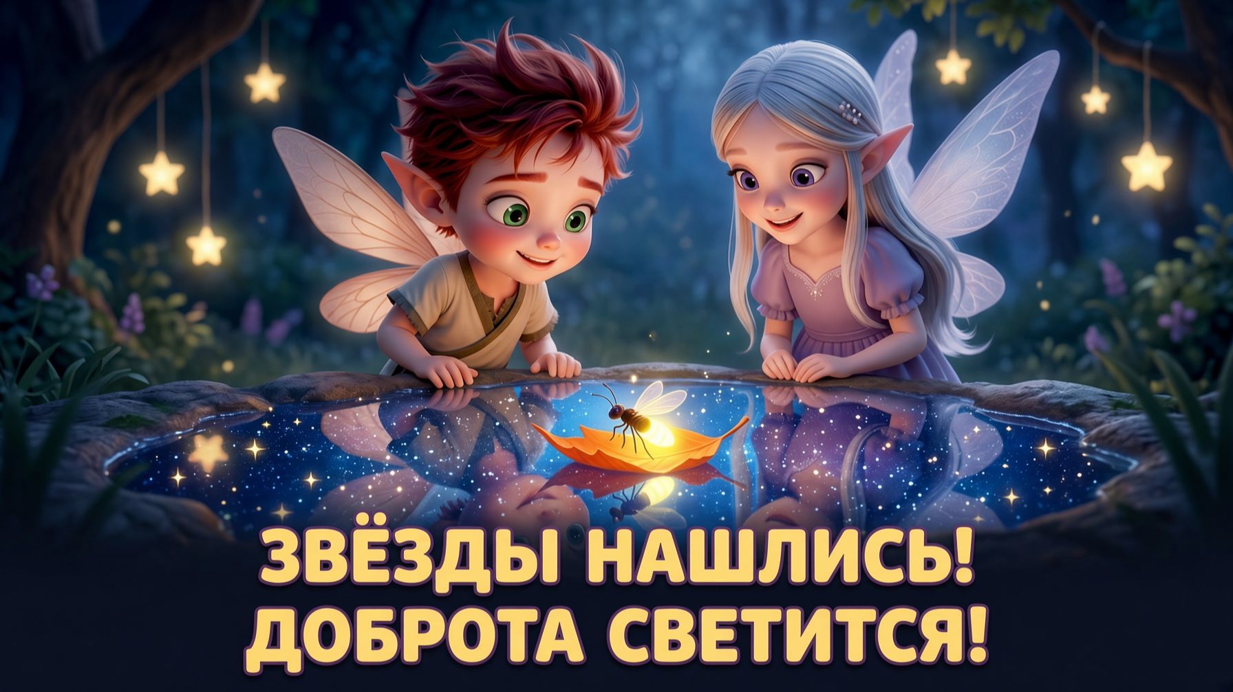 Сказка на ночь: Звёзды в лужице  Аудиосказка про светлячка для детей  Марфуша  Глава 5