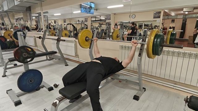 [Жим лежа] Bench Press - 120kg X 1 (August 20, 2026)