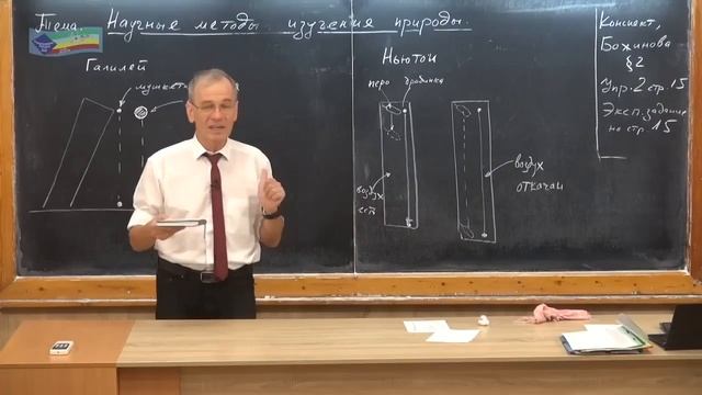 Физика 7.Иллюстративная демонстрация одной из интерпретаций опыта Ньютона