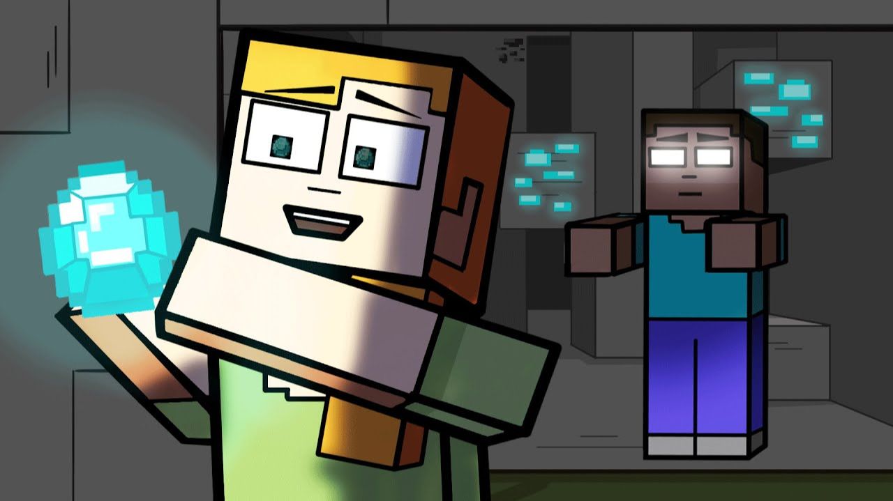 «Логика Minecraft 3 Геробрайн»  Мультфильм