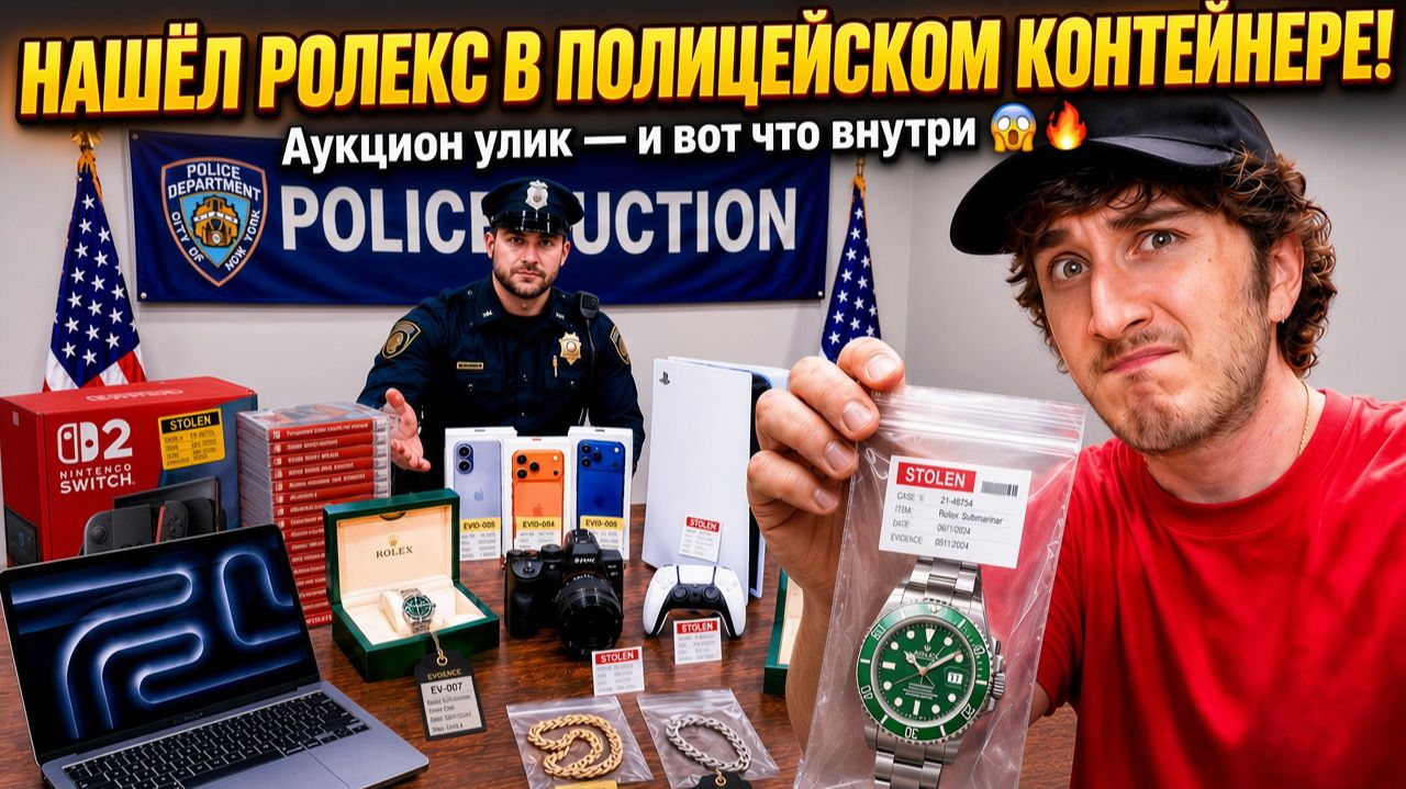 Как купить все эти дизайнерские вещи на полицейском аукционе ?