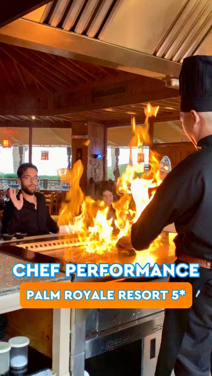 🍽️ Chef Performance в отеле Palm Royale Resort Soma Bay 5*