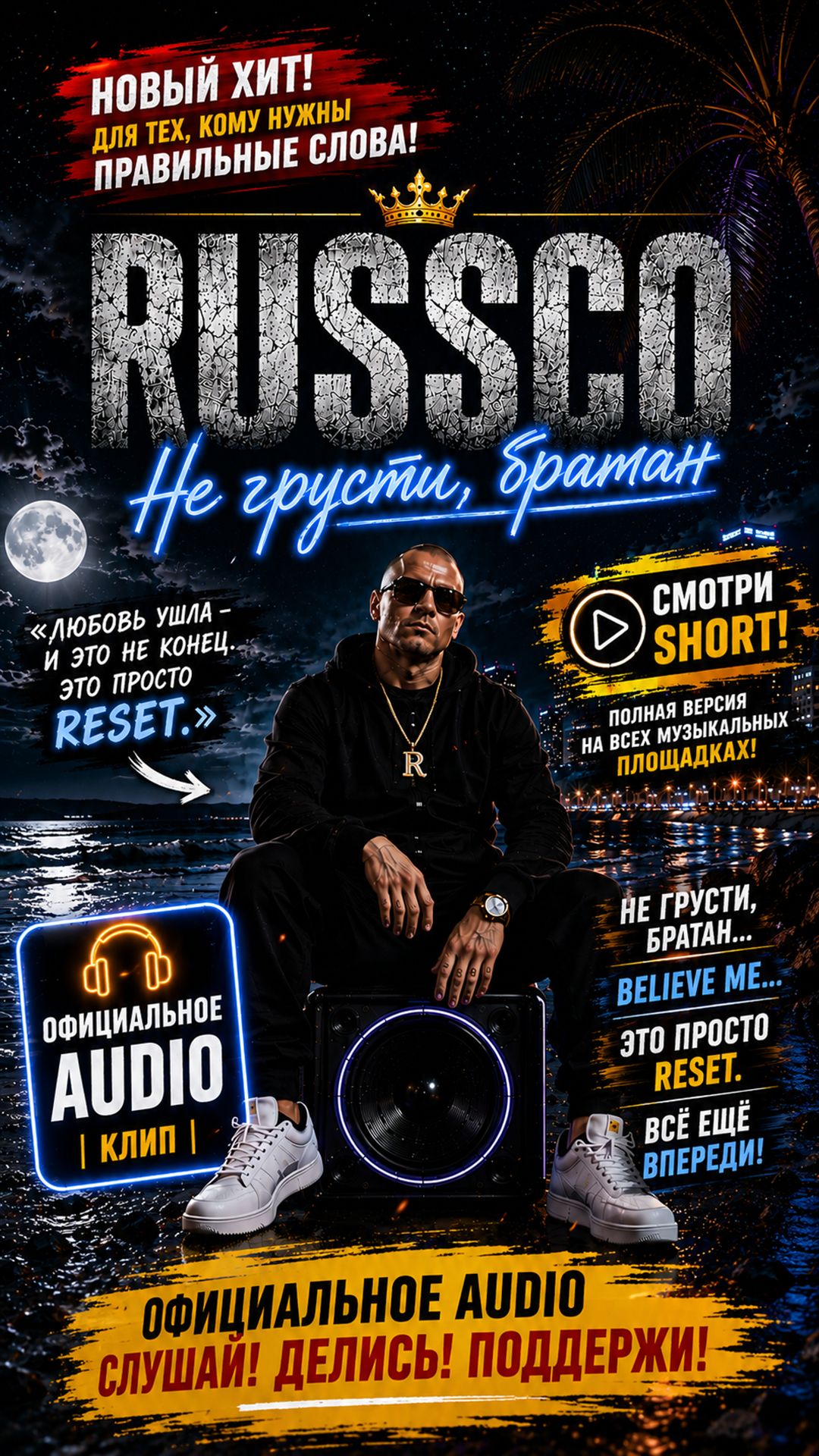 🔥 RUSSCO — **«Не грусти, братан»**