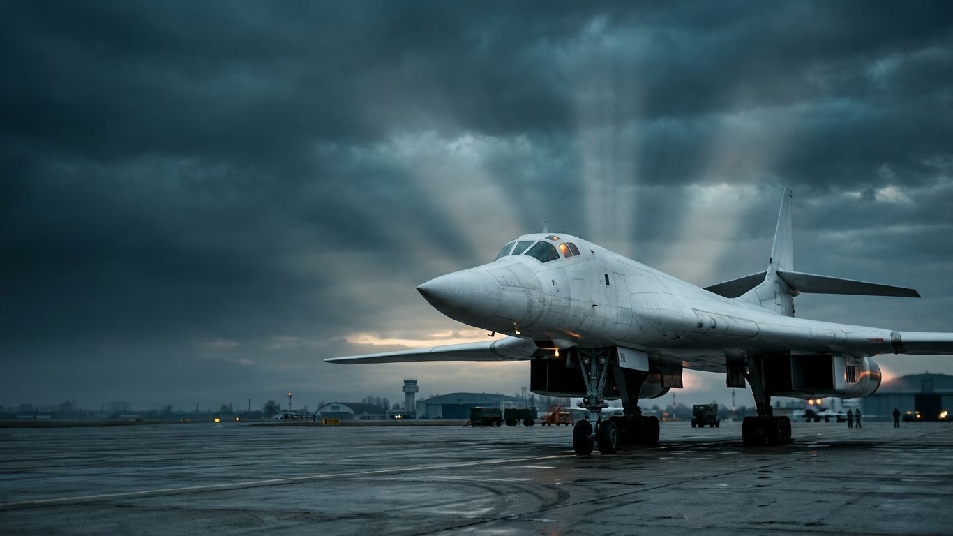 Ту-160 Белый лебедь: самый большой боевой самолёт в истории
