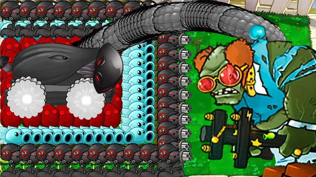 Растения против Зомби PvZ Hybrid Remake  0.25 Plants Vs Zombies ПвЗ