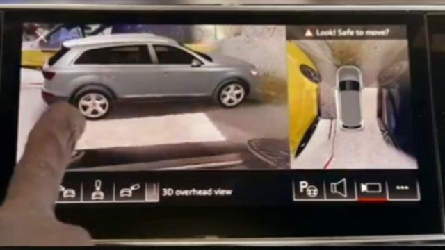 Установка Системы кругового обзора Surround View 360 AUDI Q7 4M FL Рестайлинг. VAG-UPGRADE.RU