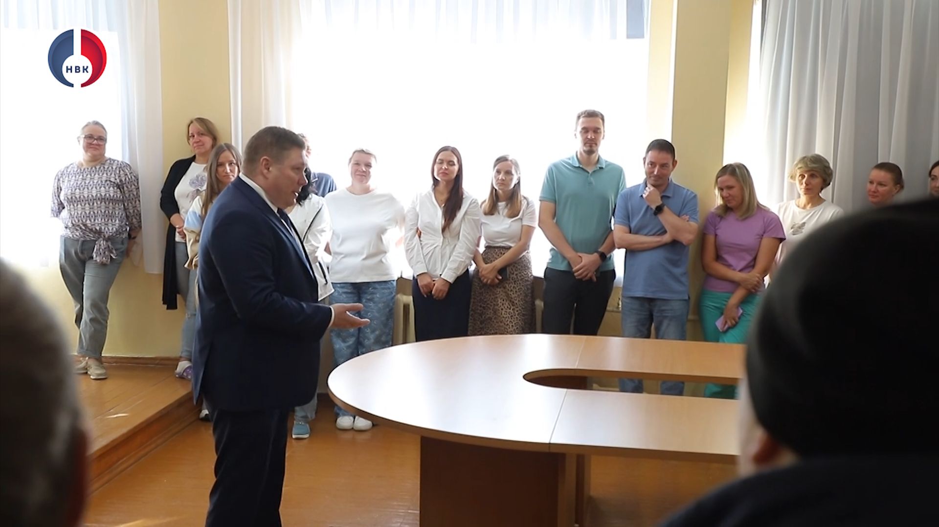 Глава Новоуральского городского округа Вячеслав Тюменцев проводит встречи с трудовыми коллективами