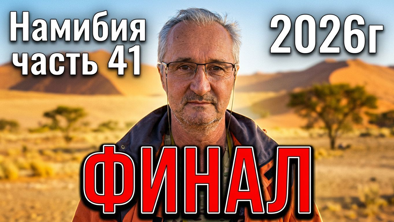 финальная серия про намибию. подведем итоги. часть 41