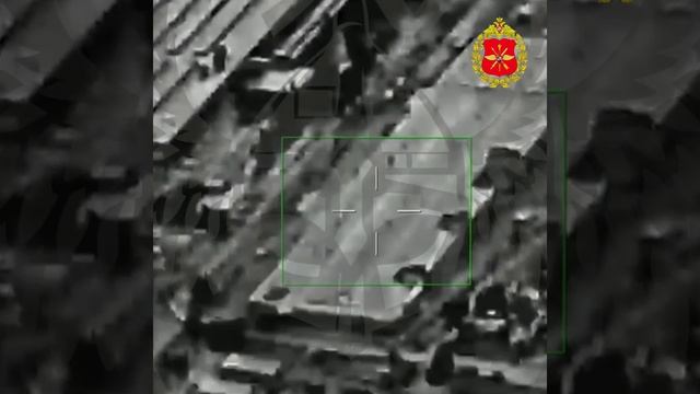 Удар БПЛА «Герань» по логистическому центру ВСУ в районе н.п. Бровары