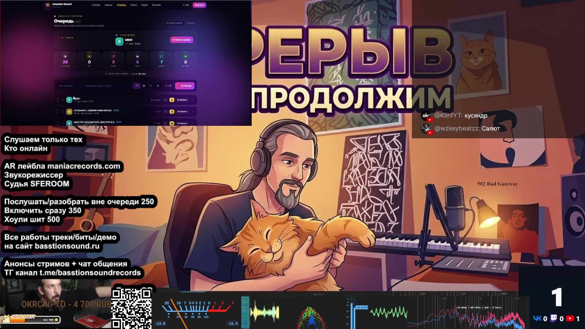 Оценка и разбор треков/битов/демо N 447 (Отбор для плейлистов)