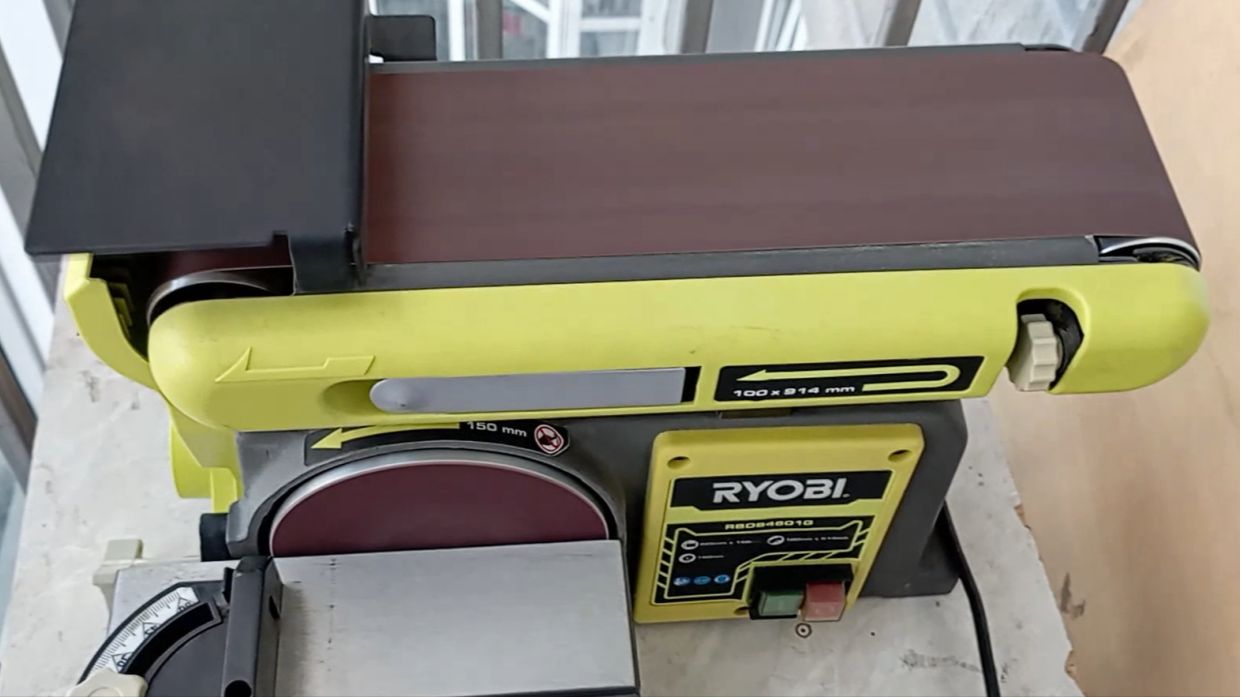 Ленточно-дисковый шлифовальный станок Ryobi