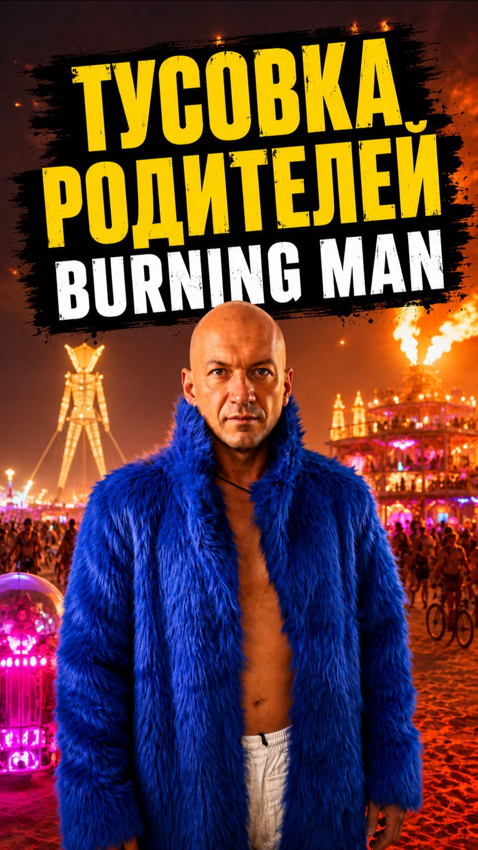 Тусовка родителей Burning Man