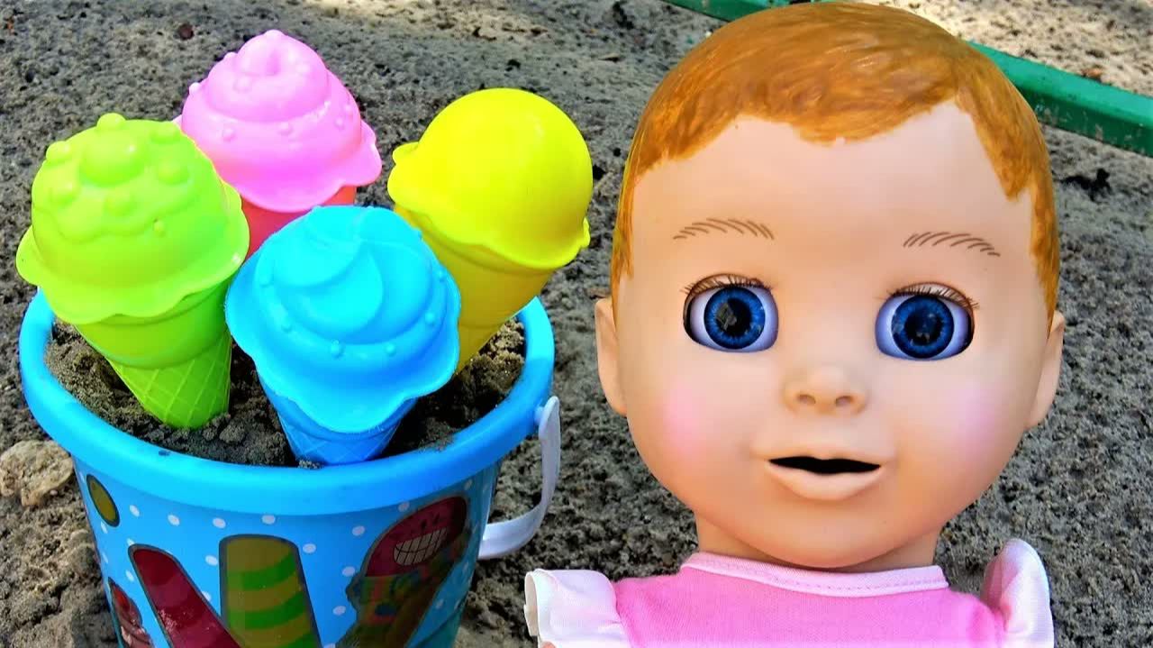 Funny Story About Baby Doll And Ice Cream.
