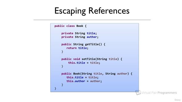 S7.E28 - Introduction - what is an escaping reference