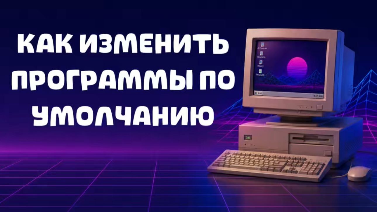 Как изменить программу по умолчанию для открытия файлов в Windows 10?
