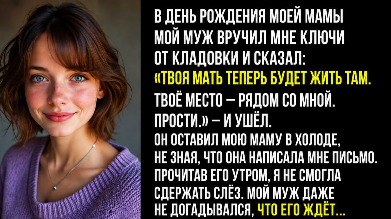 Он ушёл, бросив меня замерзать возле могилы мамы… но тайна под плитой изменила всё