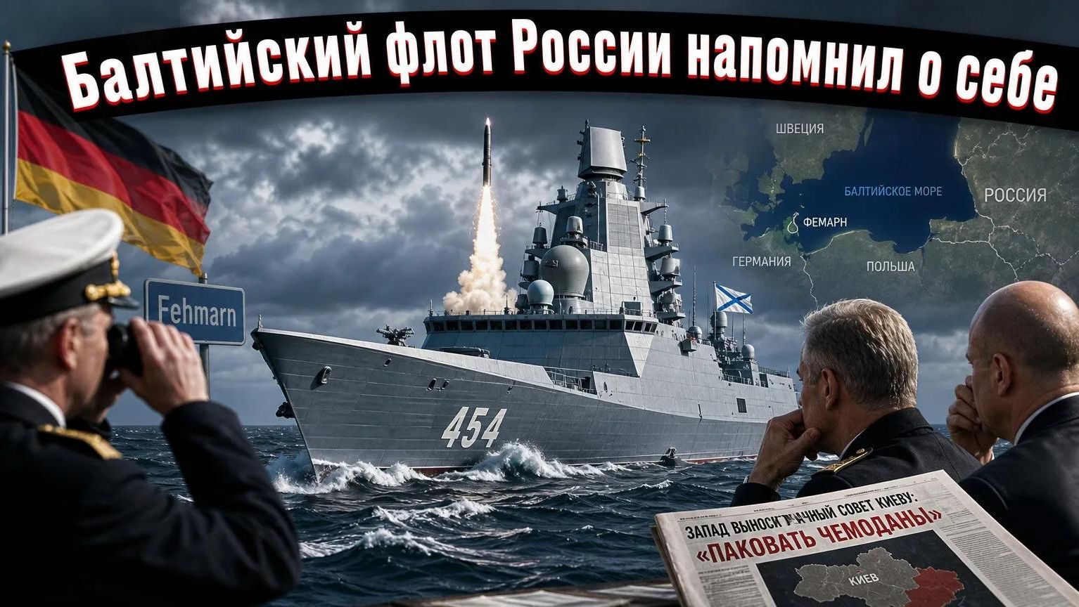 Российский военный корабль заставил нервничать адмиралов нескольких стран
