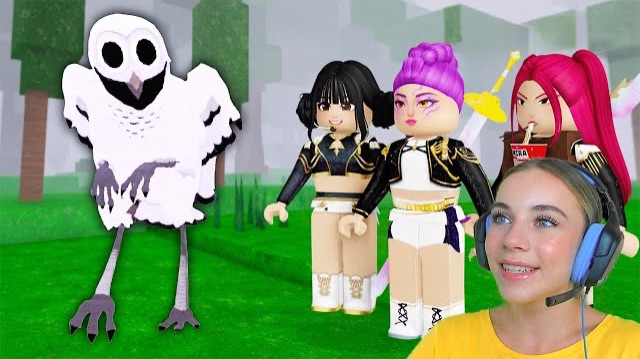 ОХОТНИЦЫ НА ДЕМОНОВ В 99 ДНЕЙ ВЫЖИВАНИЯ В ЛЕСУ С АЛЁНОЙ в ROBLOX!