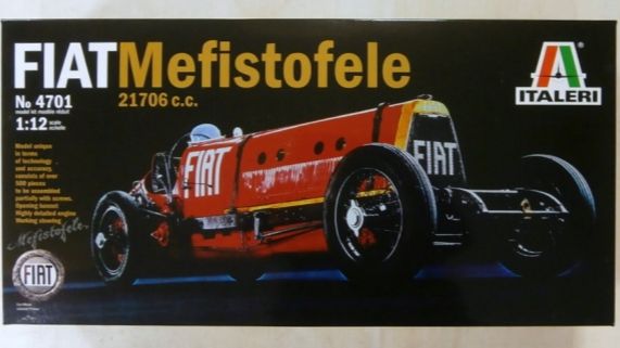 Fiat mefistofele 112 italeri обзор