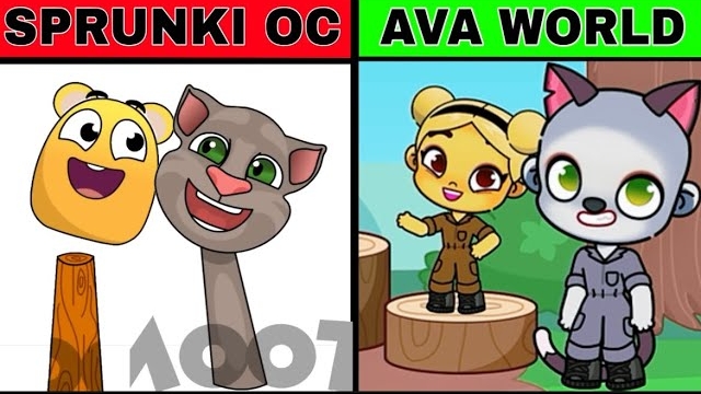 МОЙ СПРУНКИ ОС: TALKING TOM VS SQUEAK! 😱🔥 | AVATAR WORLD