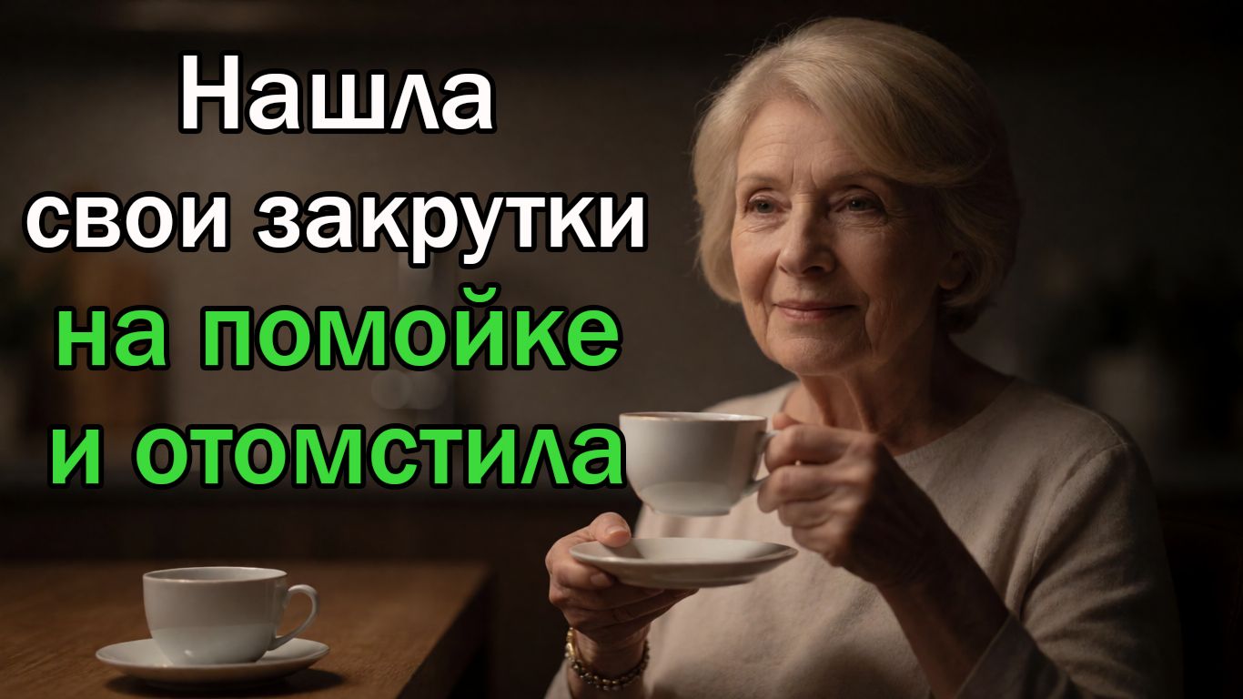 Нашла свои закрутки на помойке и отомстила