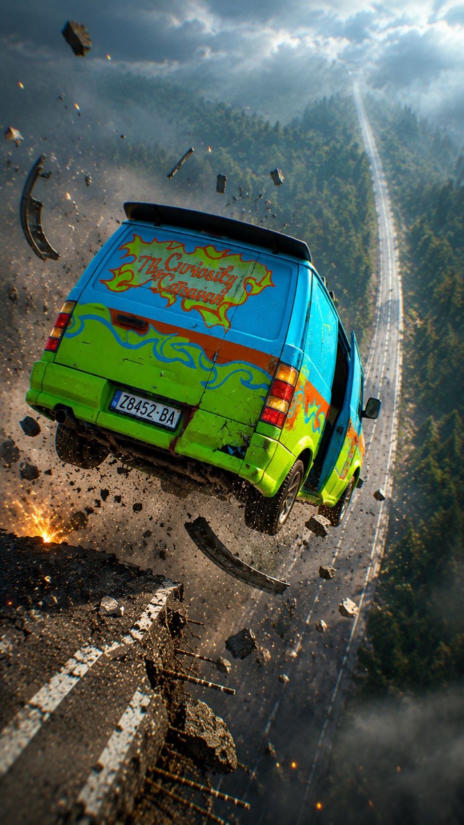 Сумасшедший СПУСК С ГОРЫ | АВАРИИ автомобилей #beamngDrive #shorts #beamng #бимка