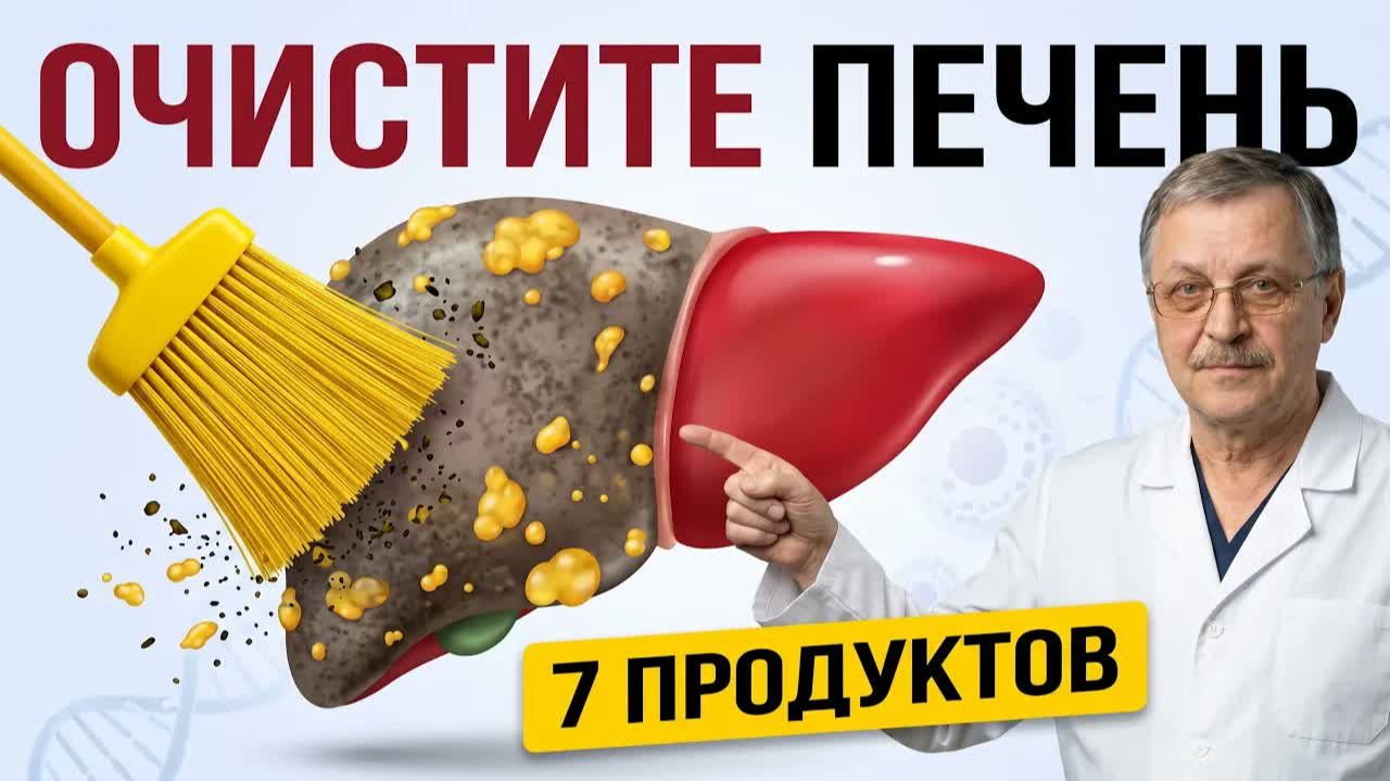 Очищение печени за месяц! Просто добавь эти 7 продуктов 🍃🔥