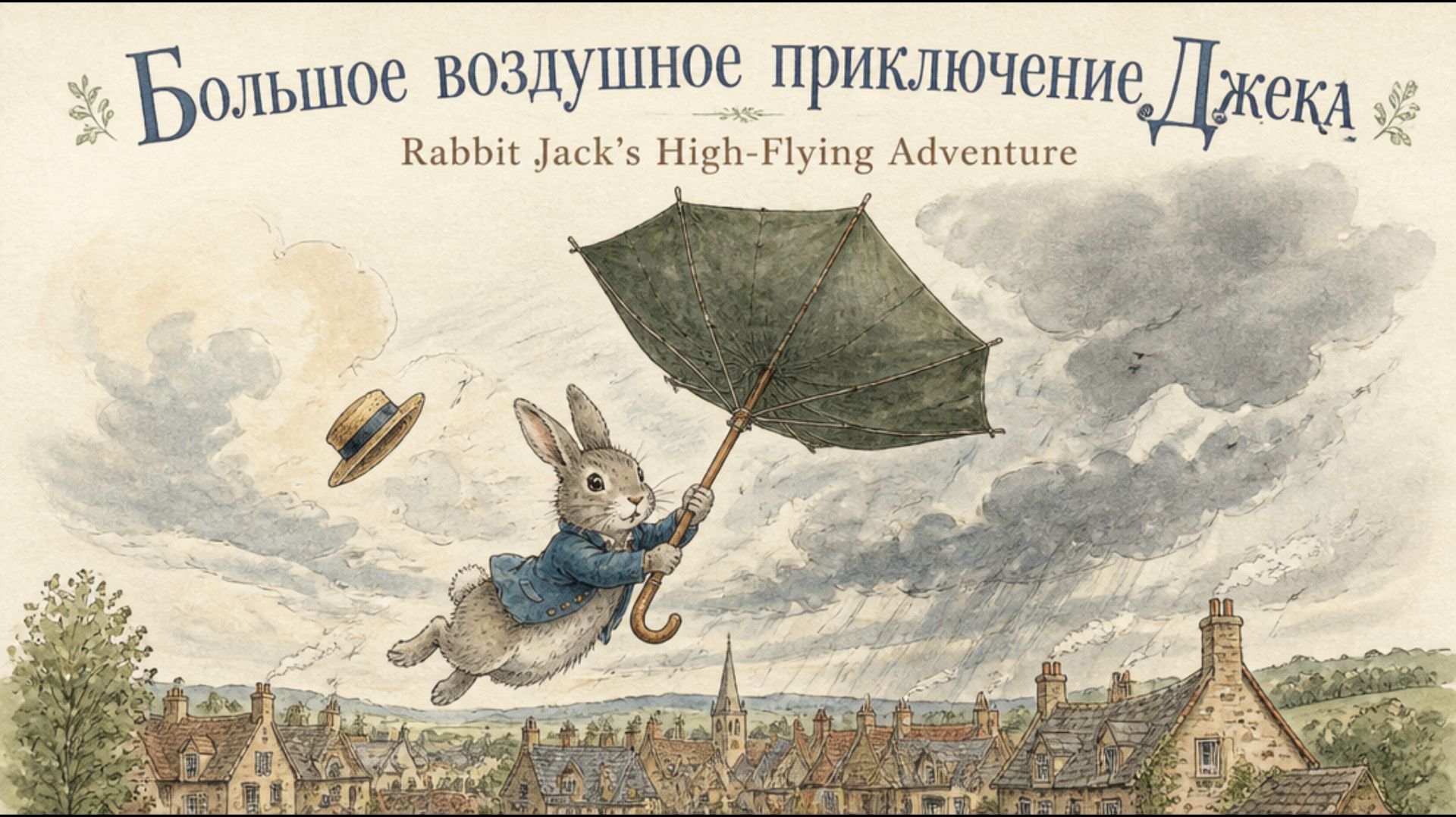 Большое воздушное приключение Джека. Унесенный ветром кролик (Мультфильм)