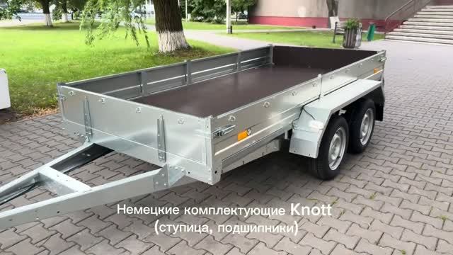 Двухосный прицеп ССТ-7132-19 (3.15 м _ 1.50 м)