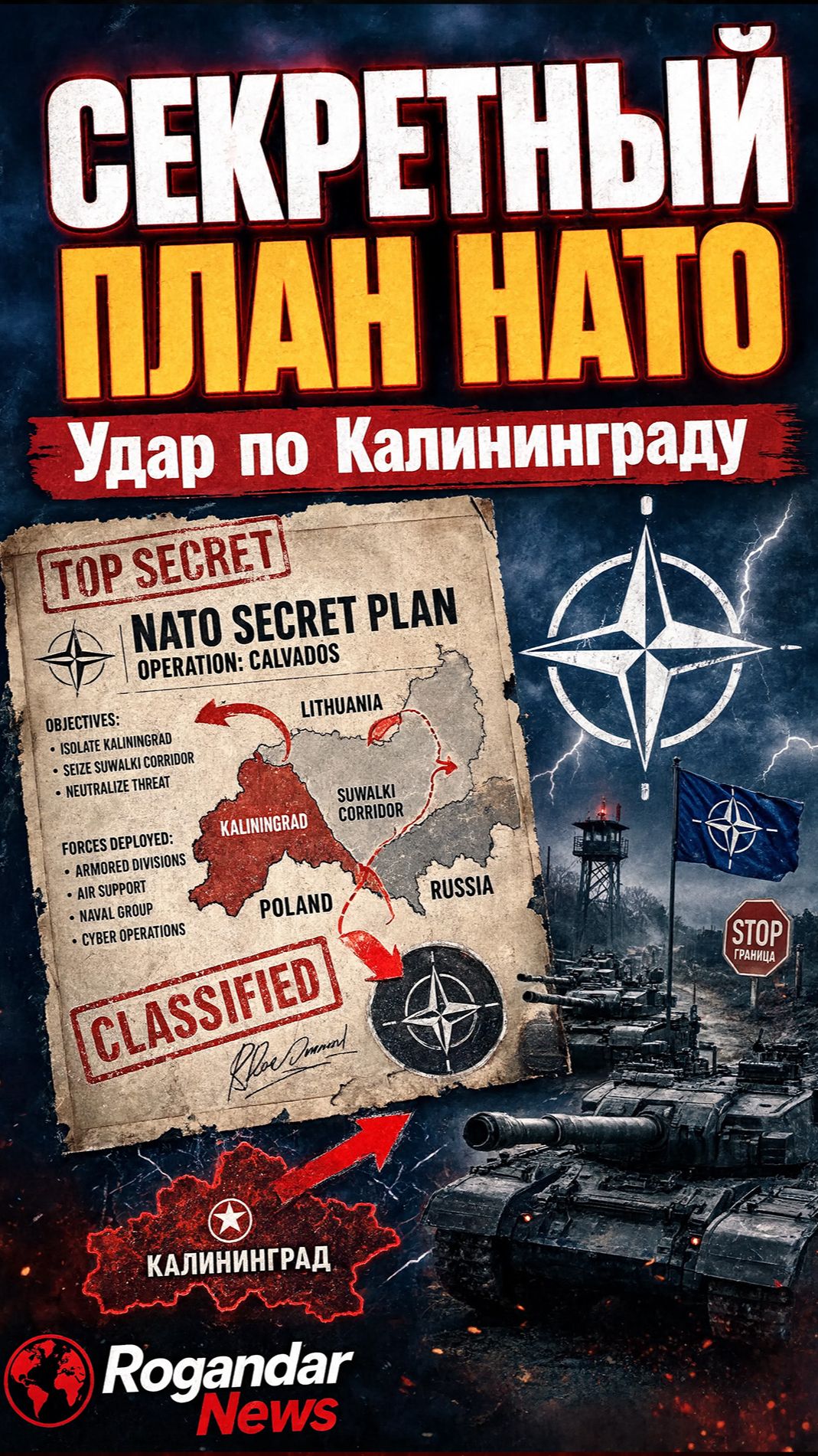 НАТО показало план удара по России, но забыло про ядерный ответ