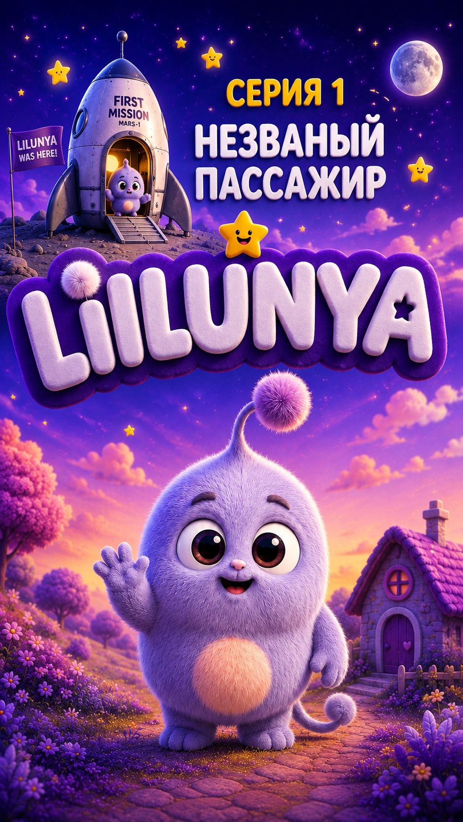 ЛИЛУНЯ | Серия 1 — Незваный пассажир 🚀🌙