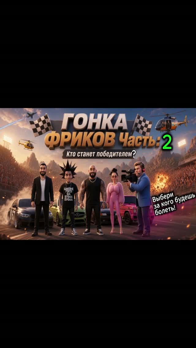 Гонка фриков. Часть 2