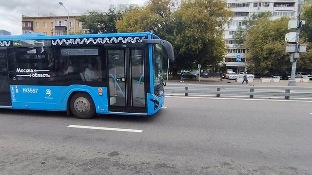 Автобус ЛиАЗ Citymax 12 борт 193557 маршрут 1542