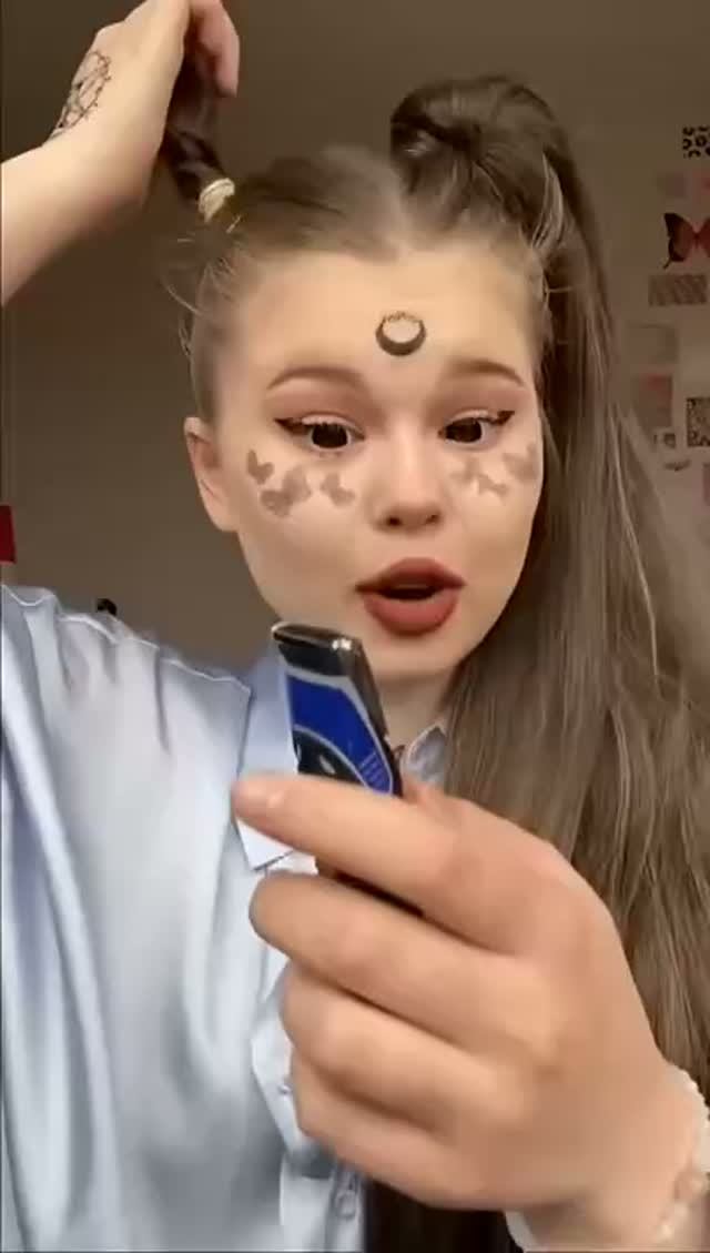 А вы бы смогли так подстричься?