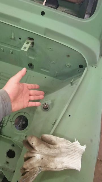 Установка задних стаканов заз 965