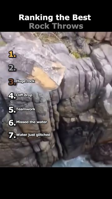 Топ безумных падений камней в воду 😱🔥