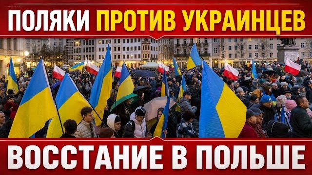 Поляки пошли на Украинцев !!! ДРАКИ. КРИКИ. СЛЁЗЫ