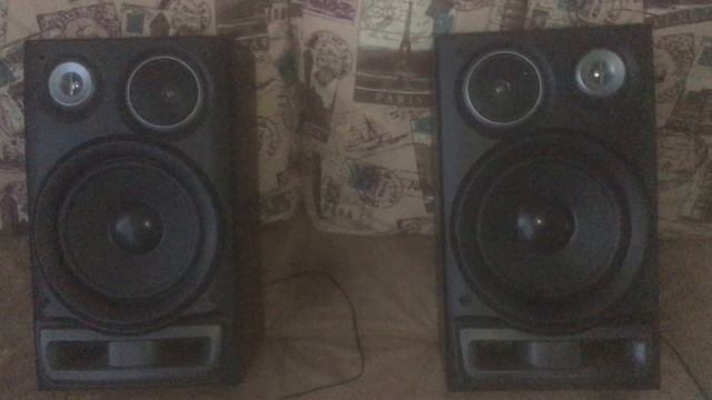Звучание колонок Aiwa Z-290 c родными твитерами 84-NS6-604-01 aiwa